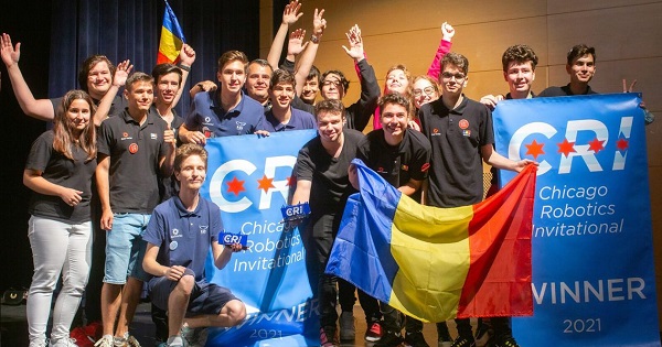 Echipa Romaniei a obtinut locul 1 la Campionatul International de Robotica 2021