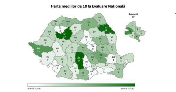 Ministerul Educatiei: 221 de candidati au obtinut media 10 la Evaluarea Nationala 2022