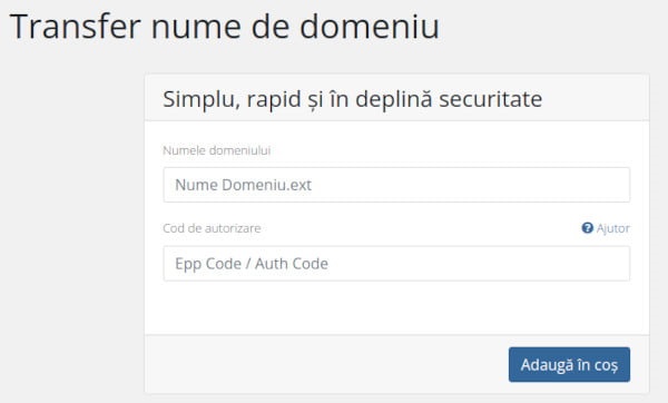 Ghid simplu de transfer domenii web