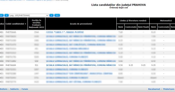 Diferenta uriasa! Un elev din Prahova a trecut de la nota 5,50, la peste 9, dupa contestatia la Limba Romana