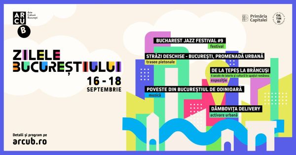 Zilele Bucurestiului 2022: ghidul evenimentelor din 16, 17 si 18 septembrie 2022