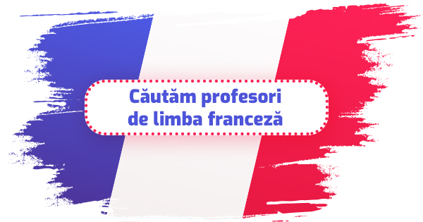 Cautam profesori de Limba franceza pentru un proiect editorial