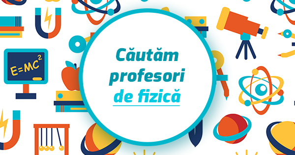 Cautam profesori de Fizica pentru un proiect editorial