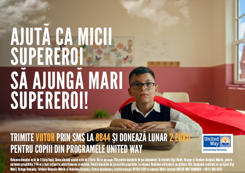 Ajuta ca micii supereroi sa ajunga mari supereroi!