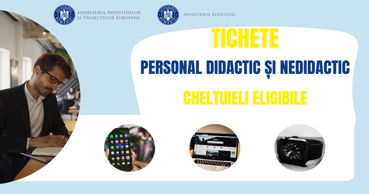 OFICIAL! Din prima de cariera didactica pot fi cumparate telefoane, tablete si ceasuri inteligente, anunta MIPE