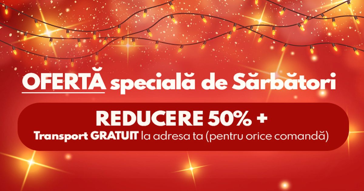 OFERTA speciala de Sarbatori: REDUCERI de 50% la culegerile pentru Titularizare si Definitivat. BONUS: transport GRATUIT