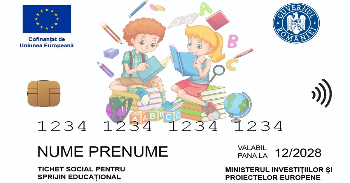 Tichetele educationale de 500 de lei: Procedura actualizata si termen nou pentru sumele din anul precedent