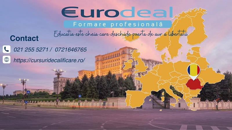 Centrul de Formare Profesionala Eurodeal: cursuri autorizate de competente antreprenoriale, competente digitale sau formator/trainer