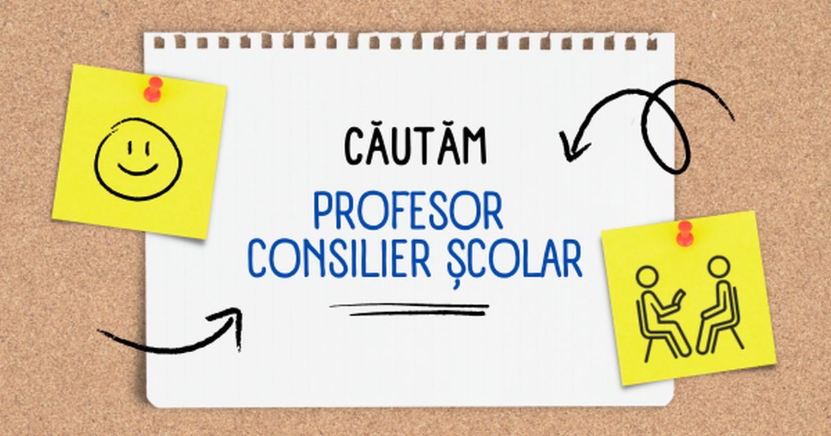 Cautam profesori consilieri scolari titulari pentru un proiect editorial