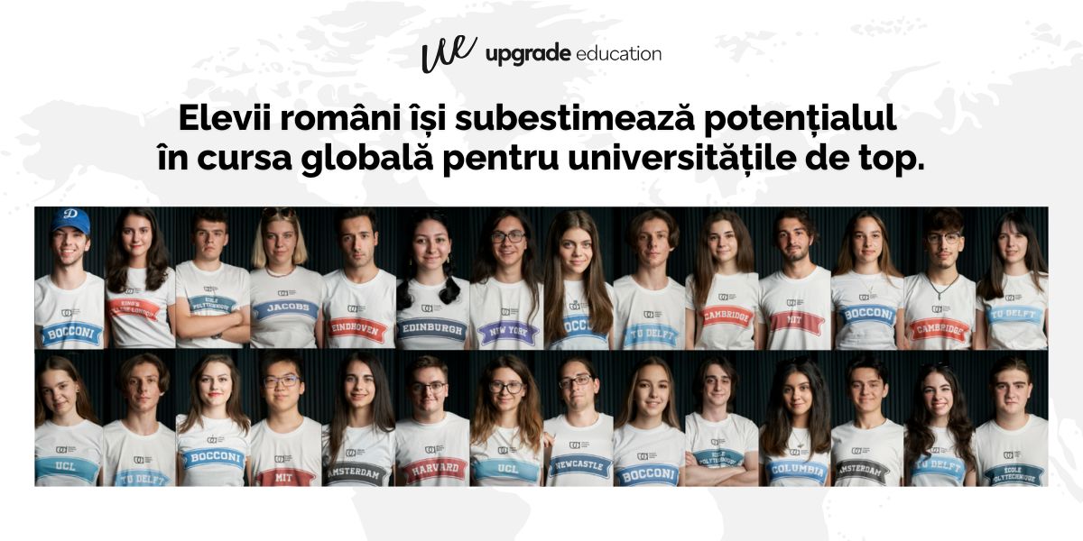 Elevii romani isi subestimeaza potentialul in cursa globala pentru universitatile de top. Acest test gratuit dezvaluie ce au cu adevarat nevoie