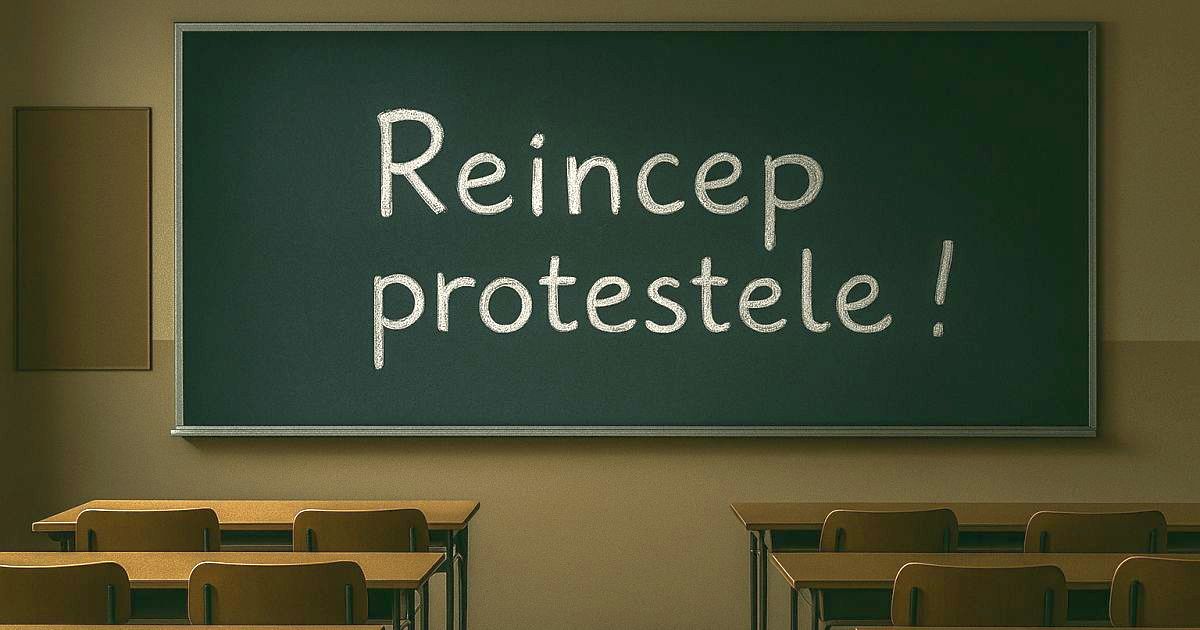 Profesorii reiau protestele miercuri, 18 iunie, in scoli si universitati: 