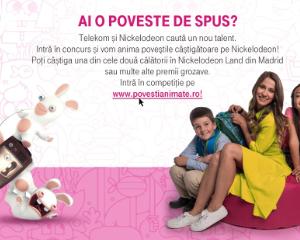 Copiii din Romania pot sa-si transpuna povestirile din imaginatie in desene animate
