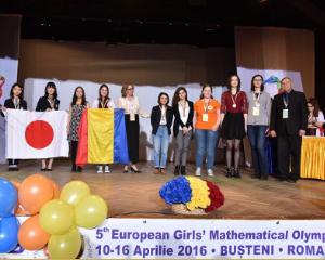 Olimpiada Europeana de Matematica pentru Fete: 8 medalii pentru Romania