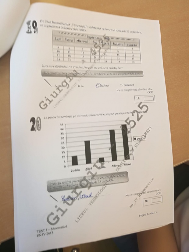 Subiectele De La Evaluarea Nationala La Romana 2021 / Simulare Evaluarea Nationala 2019 - Matematica. Subiecte ...