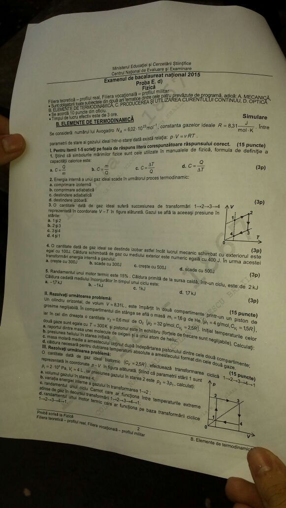 subiecte simulare fizica 2015
