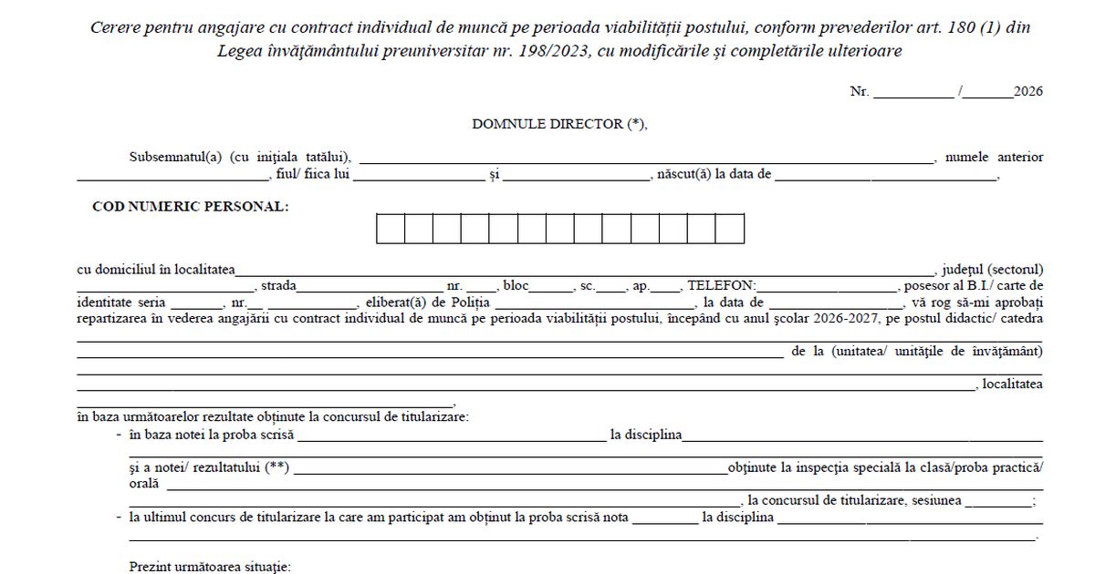 Poza pentru articolul Prioritati la modificarea contractului pe viabilitate 2026: domiciliu, medie sau grad? Ordinea oficiala